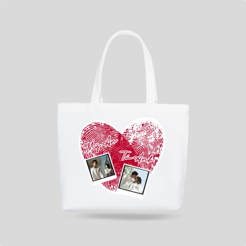Mẫu thiết kế Túi canvas Couple, cặp đôi, người yêu, lover, tình yêu, love, đơn giản, simple, cute, dễ thương