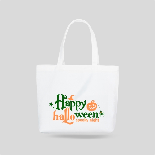 Mẫu thiết kế Túi canvas Halloween, lễ hội ma quái, sự kiện, event, dễ thương, cute, chibi, hoạt hình, cartoon