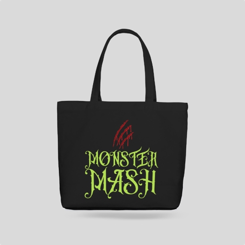 Mẫu thiết kế Túi canvas Halloween, lễ hội ma quái, sự kiện, event, dễ thương, cute, chibi, hoạt hình, cartoon
