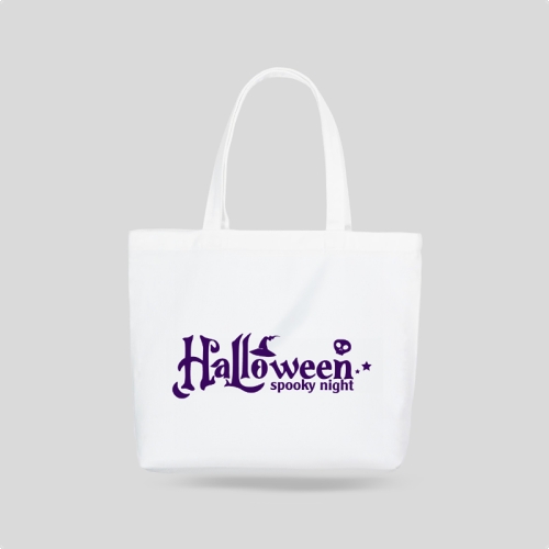 Mẫu thiết kế Túi canvas Halloween, lễ hội ma quái, sự kiện, event, dễ thương, cute, chibi, hoạt hình, cartoon