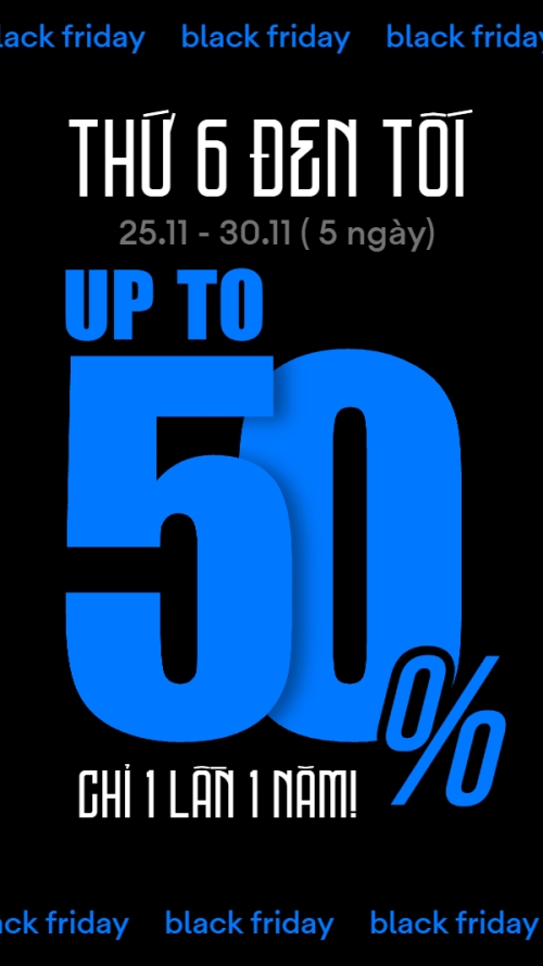 Mẫu thiết kế Thumbnail tiktok Thứ 6 đen tối