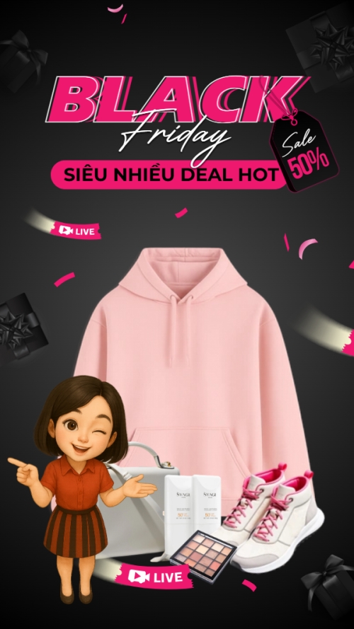 Mẫu thiết kế Thumbnail tiktok Siêu nhiều deal hot