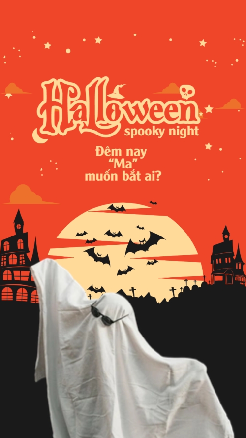 Mẫu thiết kế Thumbnail tiktok Halloween, lễ hội ma quái, sự kiện, event, lễ hội ma quái, lễ hội, festival, hiện đại, modern