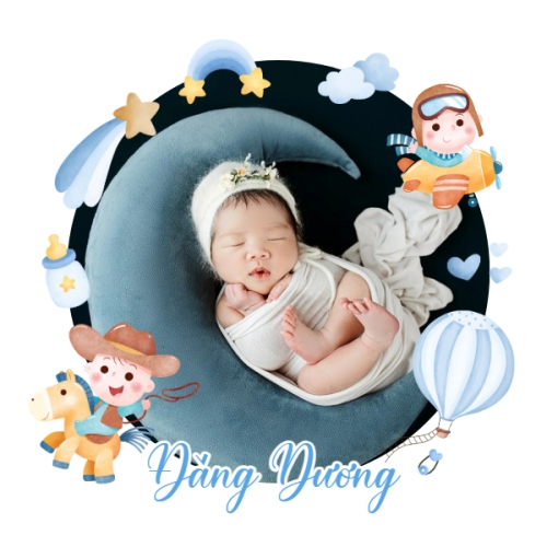 Mẫu thiết kế Photobook vuông Em bé, baby, kid, sinh nhật, birthday, cá nhân, personal style, sự kiện, event, dễ thương, cute