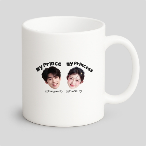 Mẫu thiết kế Ly sứ (cốc) Couple, cặp đôi, tình yêu, love, dễ thương, cute, chibi, hoạt hình, cartoon