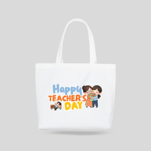 Mẫu thiết kế Túi canvas Happy Teacher's day