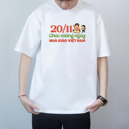 Mẫu thiết kế Áo thun 20/11 mừng ngày nhà giáo