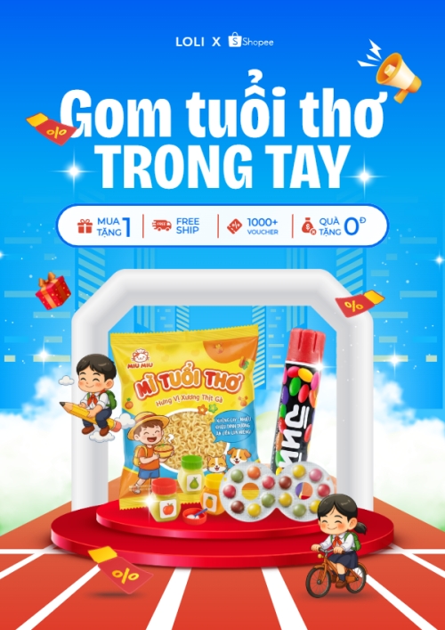 Mẫu thiết kế Poster chuẩn Gom tuổi thơ trong tay 1765821247