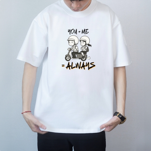 Mẫu thiết kế Áo thun Couple, cặp đôi, người yêu, lover, tình yêu, love, đơn giản, simple, cute, dễ thương