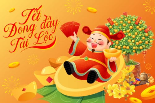 Mẫu thiết kế Thank you card Tết đong đầy tài lộc 1768385146