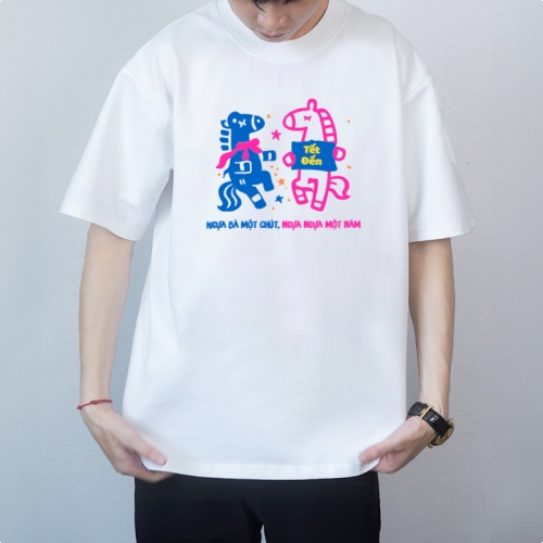 Mẫu thiết kế Áo thun Ngựa bà một chút, ngựa ngựa cả năm