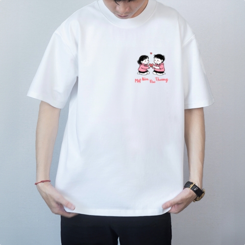 Mẫu thiết kế Áo thun Một nửa yêu thương