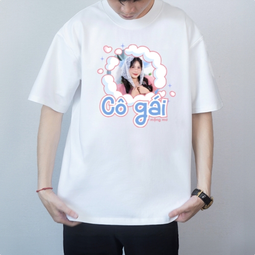 Mẫu thiết kế Áo thun Cô gái mộng mơ