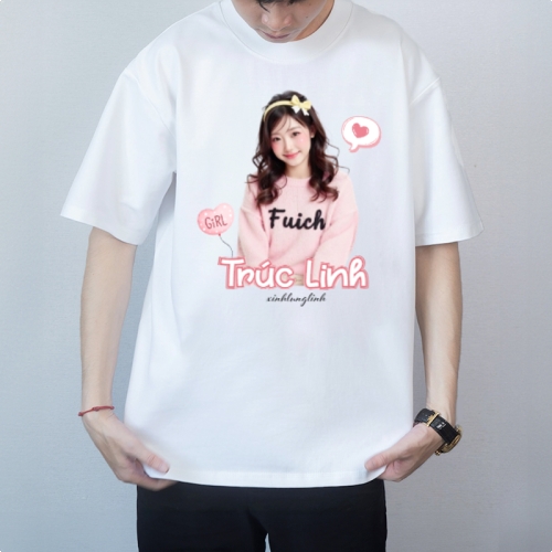 Mẫu thiết kế Áo thun Áo cô gái hồng