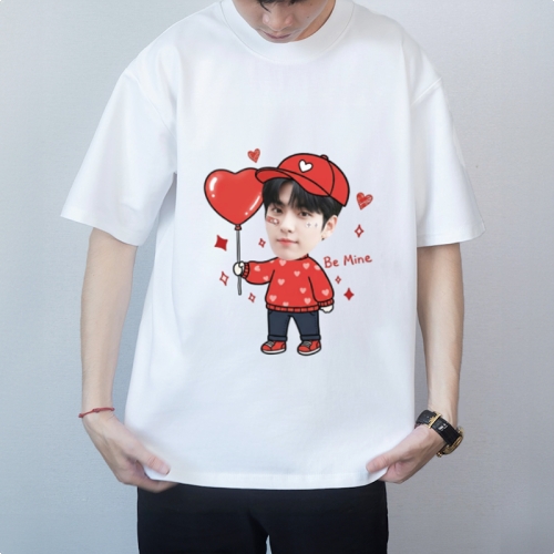 Mẫu thiết kế Áo thun Áo Valentine nam