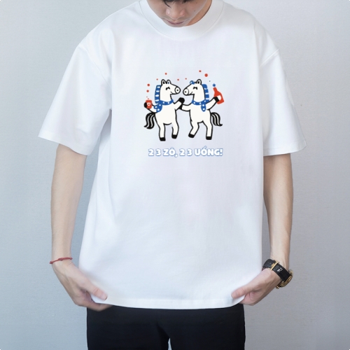 Mẫu thiết kế Áo thun Ngựa zô