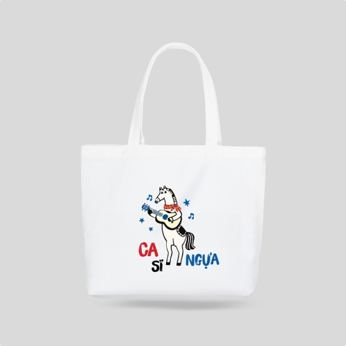 Mẫu thiết kế Túi canvas Ca Sĩ Ngựa