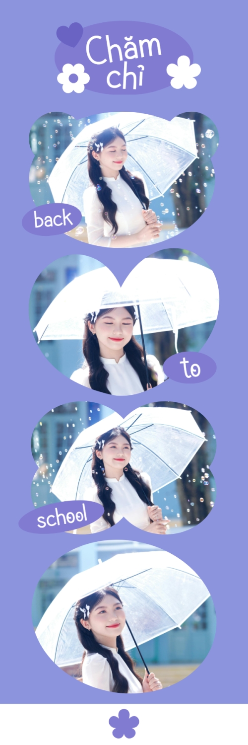 Mẫu thiết kế Bộ Ảnh Photobooth Tựu trường, đến trường, nhập học, giáo dục, education, school, trường học, hiện đại, modern