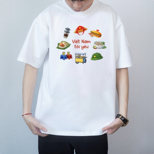 Mẫu thiết kế Áo thun Việt Nam tôi yêu!
