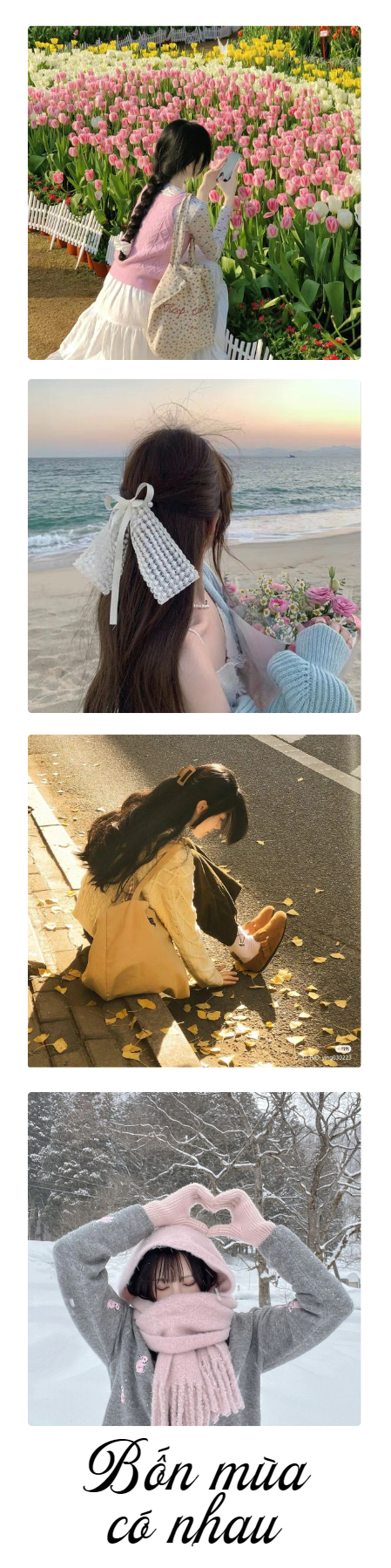 Mẫu thiết kế Bộ Ảnh Photobooth Đơn giản, simple, minimalist, tối giản, cô gái, girl