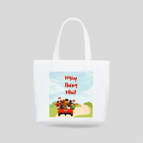 Mẫu thiết kế Túi canvas Ngày thống Nhất