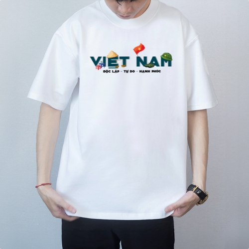Mẫu thiết kế Áo thun Việt Nam Độc lập - Tự do - Hạnh phúc
