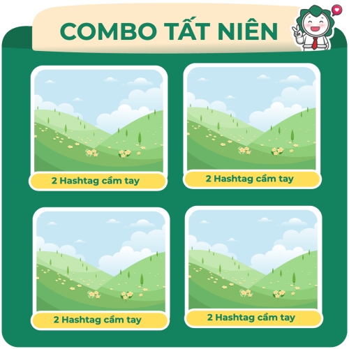 Mẫu thiết kế Hình Website Khung combo