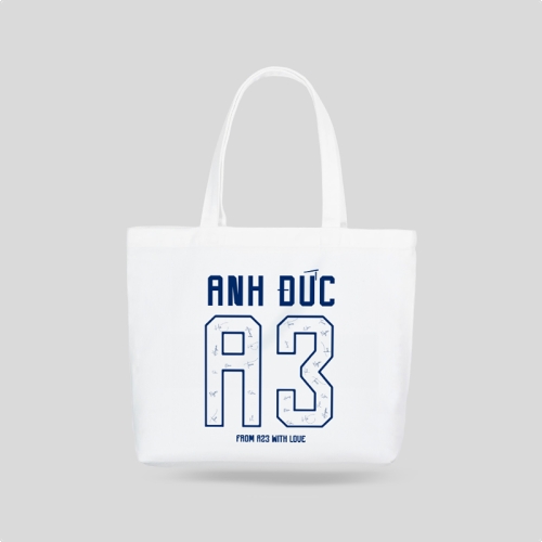 Mẫu thiết kế Túi canvas From a3 with love
