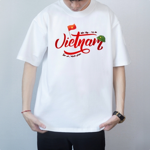 Mẫu thiết kế Áo thun Việt Nam ấm no hạnh phúc