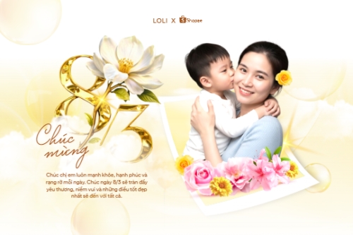 Chúc mừng ngày Quốc tế phụ nữ 8/3