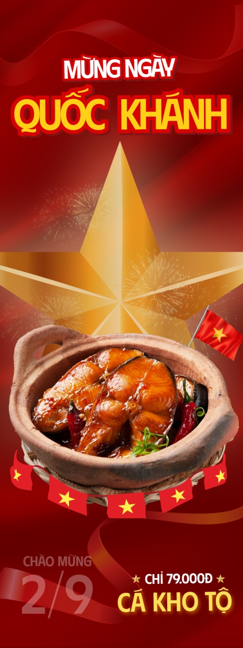 2/9, Quốc Khánh, lễ hội, Việt Nam, đồ ăn, food, thực phẩm, ẩm thực, món ăn, F&B, thức ăn, hiện đại,  modern