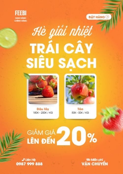 Trái cây, fruit, Đồ ăn, food, thực phẩm, ẩm thực, món ăn, F&B, nhà hàng, thức ăn, hiện đại	