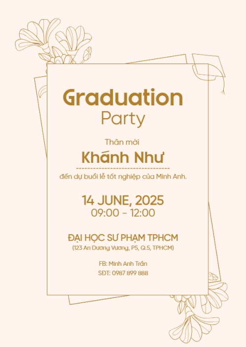 Tốt nghiệp, kỉ yếu, Graduation, yearbook, hoa lá, thiên nhiên, floral