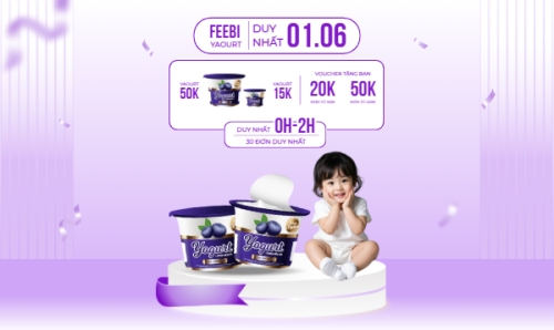 Quốc tế thiếu nhi, 1/6, trẻ em, quảng cáo, giảm giá, ưu đãi, sale, ẩm thực, nước uống