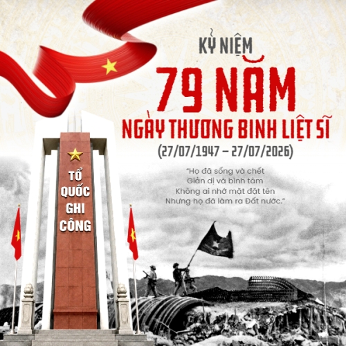 Kỷ niệm 79 năm ngày Thương binh liệt sĩ 27.7