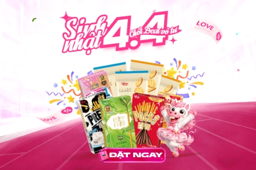 Sinh nhật 4.4 chốt deal vô tư
