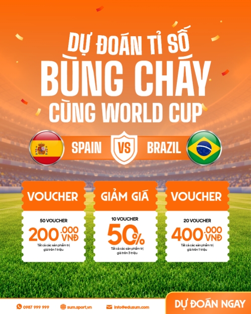 Dự đoán tỉ số bùng nổ Worldcup