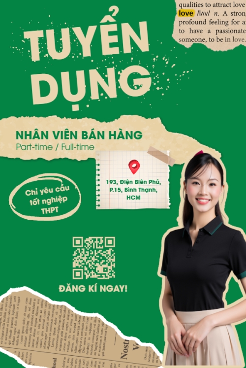 Nhân viên, tuyển dụng, fashion, thời trang, quần áo, trang phục, clothes, outfit, cổ điển, vintage, retro, classic 