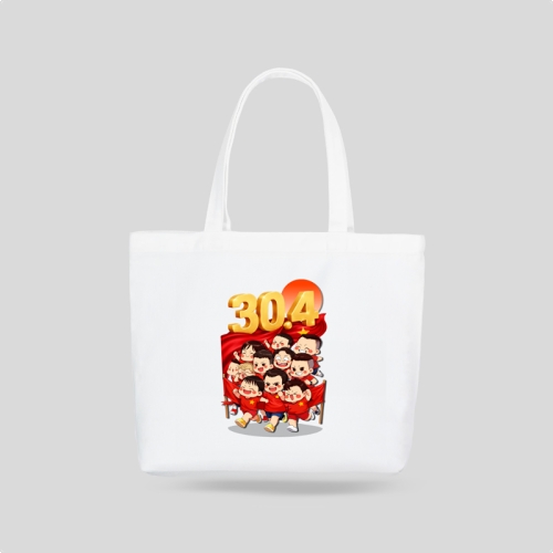 Mẫu thiết kế Túi canvas 30 tháng 4