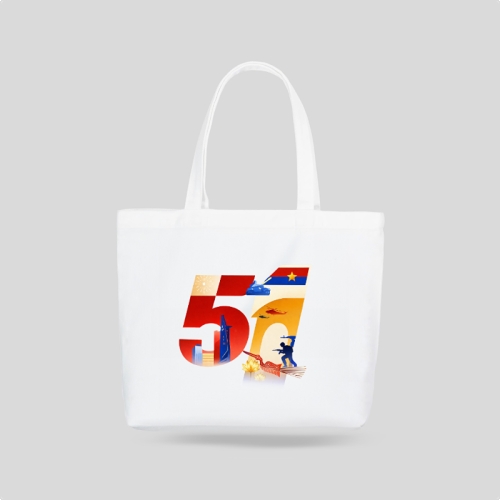 Mẫu thiết kế Túi canvas 51 năm ngày giải phóng miền nam