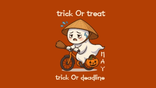 Halloween, lễ hội ma quái, sự kiện, event, dễ thương, cute, chibi, hoạt hình, cartoon