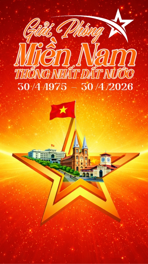 Mừng lễ 30/4 Giải Phóng Miền Nam