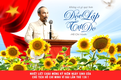 Kỷ niệm 136 năm ngày sinh Chủ tịch Hồ Chí Minh
