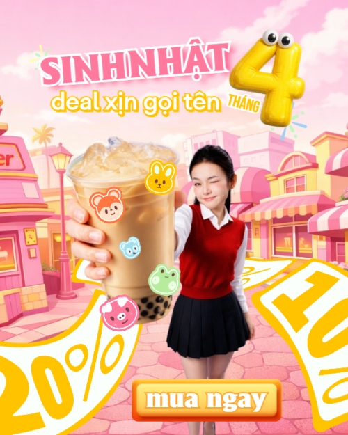Giảm giá sinh nhật