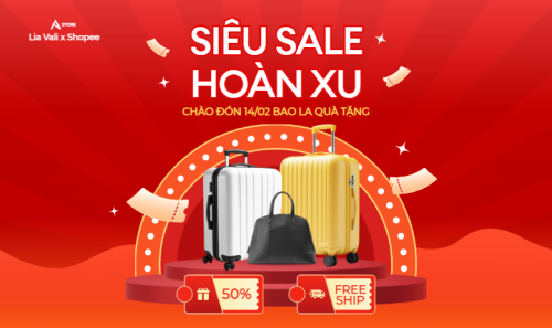 Giảm giá, sale, vali, phụ kiện, thời trang, fashion, du lịch, travel