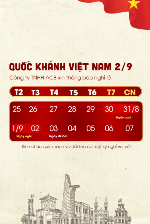 2/9, Quốc Khánh, lễ hội, thông báo, lịch nghỉ, Việt Nam, sự kiện, event, cổ điển, vintage, retro, classic