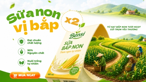 Sữa non X2 vị bắp