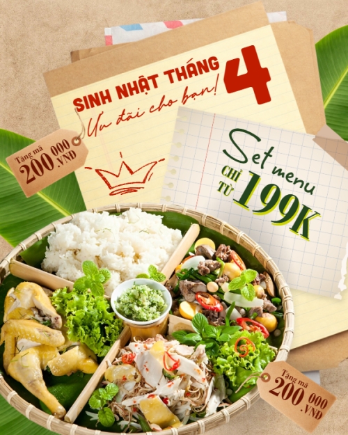 Giảm giá sinh nhật