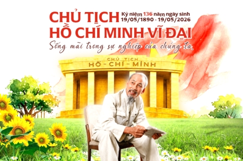 Kỷ niệm 136 năm ngày sinh Chủ tịch Hồ Chí Minh