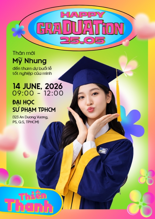 Thư mời tốt nghiệp